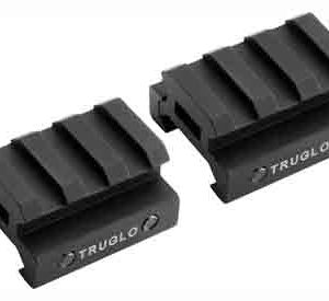 TRUGLO 2-PIECE PICATINNY RISER - MOUNT 1/2" RISE