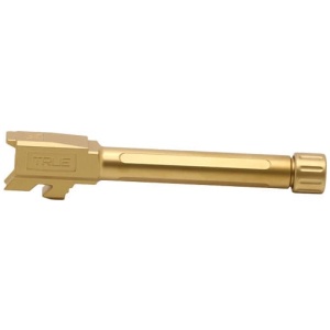 TRUE PRECISION FOR GLOCK 48 - BARREL THREADED GOLD TIN