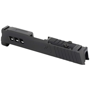 TRUE PRECISION SIG P365XL - SLIDE W/RMS CUT & PLATE BLKDLC