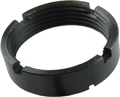 JE MIL-SPEC CASTLE NUT - FOR AR-15 STEEL BLACK