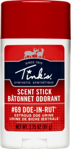 TINKS DEER LURE #69 DOE-IN-RUT - SYNTHETIC STICK 2.75OZ