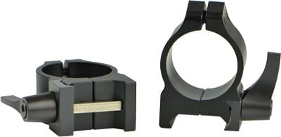 WARNE RINGS MAXIMA QD 1" LOW - MATTE