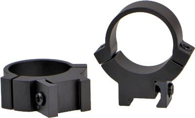 WARNE RINGS 7.3/22 1" MEDIUM - MATTE 3/8 OR 11MM DOVETAIL