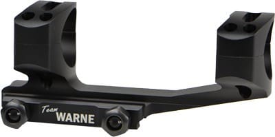 WARNE X-SKEL MOUNT 1" - PICATINNY BLACK