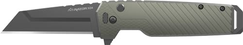 OUTDOOR EDGE RAZOR XD4 3" - FOLDER EDC GREEN UTILITY BLAD