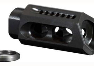 YHM SLANT MUZZLE BRAKE/COMP - .308 5/8X24 THREADS
