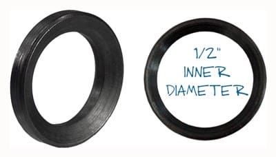 YHM CRUSH WASHER 1/2" FOR - 5.56/6.8SPC/9MM AR-15