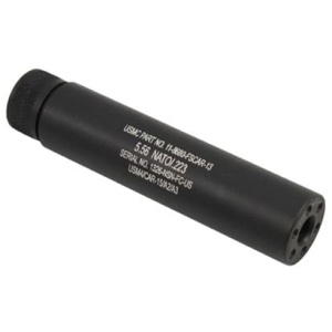 GUNTEC AR15 SLIP OVER FAKE - SUPPRESSOR BLACK