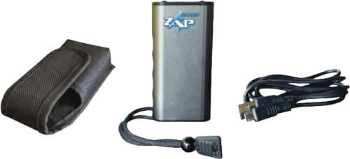 PSP ZAP EDGE STUN GUN GUNMETAL - 950000 VOLT W/ USB CHARGER