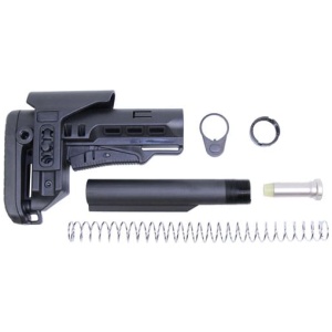 GUNTEC MULTI CAL COLLAPSIBLE - STOCK SET W/ADJ CHEEK RISER