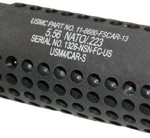 GUNTEC AR15 FAKE SUPPRESSOR - SOCOM MINI 1/2X28 TPI BLACK
