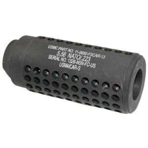 GUNTEC AR15 FAKE SUPPRESSOR - SOCOM MINI 1/2X28 TPI BLACK