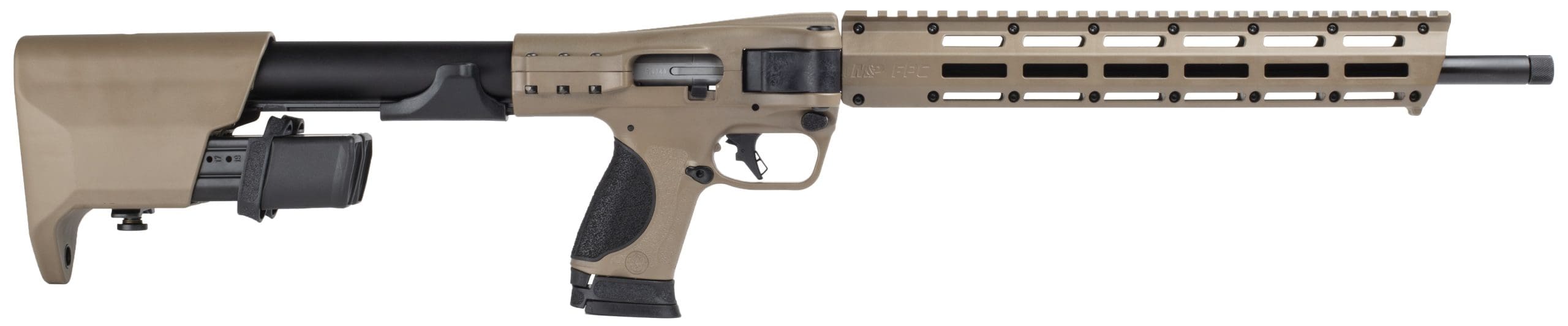 SMITH AND WESSON M&P FPC 9MM 16.25" 23+1 FDE