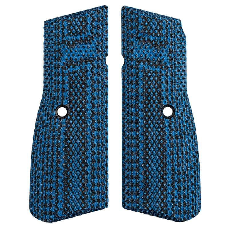 FN HIGH POWER G10 BLK/BLUE GRIPS