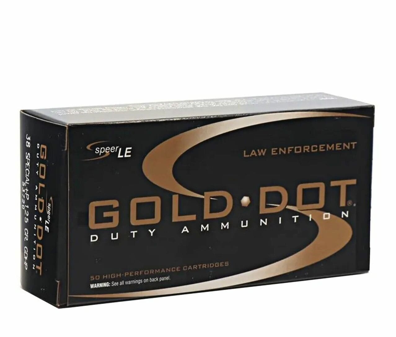CCI GOLD DOT 38SPL+P 125GR GDHP