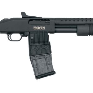 MOSSBERG 590M MAG FED 12GA SHTGN 10+1 18.5" W/ HEAT SHIELD