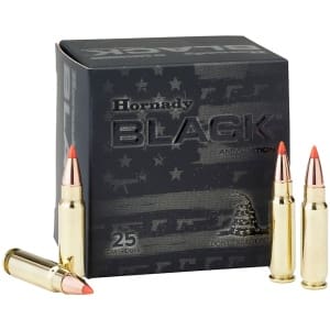 HORNADY BLACK 5.7X28 40G VMAX 25RD BX 250RD CASE