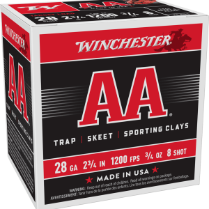 WINCHESTER AA 28GA 2-3/4" 3/4OZ #8 25RD BOX 250RD CASE