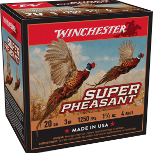 20GA 3" #4 1-1/4OZ 1250FPS 25RDS