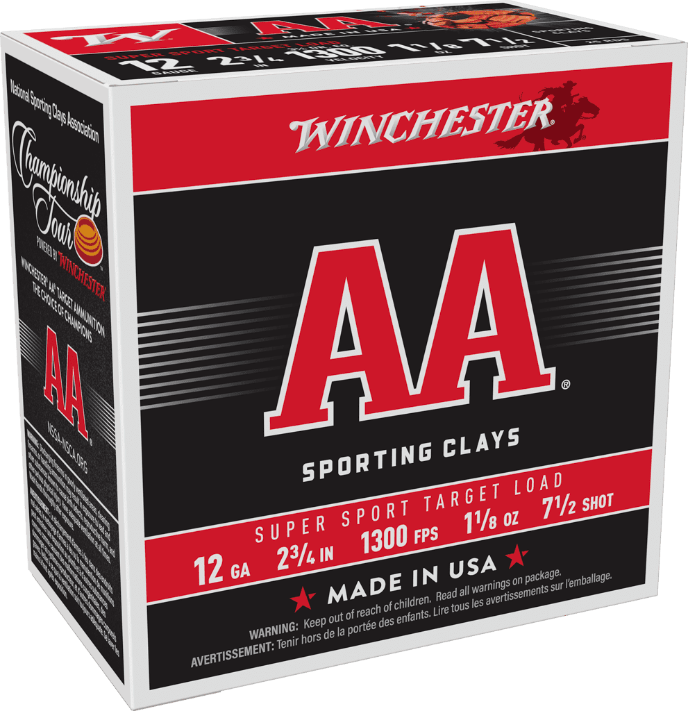 AA SS 12GA #7.5 2.75" CLAY