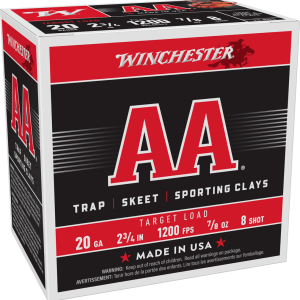 WINCHESTER AA SKEET LD 20GA 23/4 #8