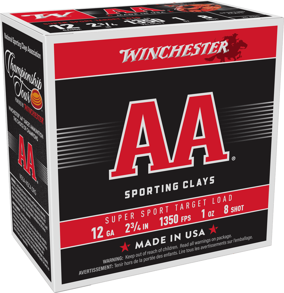 WINCHESTER AA SPR SPORT 12GA 2-3/4" 1OZ 25RD BX 250RD CASE