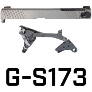 FRANKLIN ARMORY G-S173 BINARY KIT GLK 17 G3 TITANIUM SLIDE EXCLUSIVE