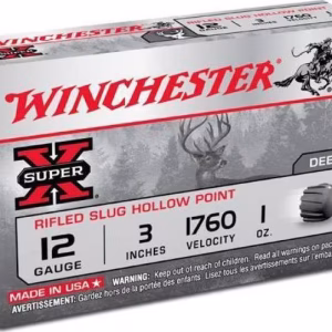 WINCHESTER SUPER X 12GA 3" 1OZ RIFLED SLUG HP 15RD BX/150RD CASE