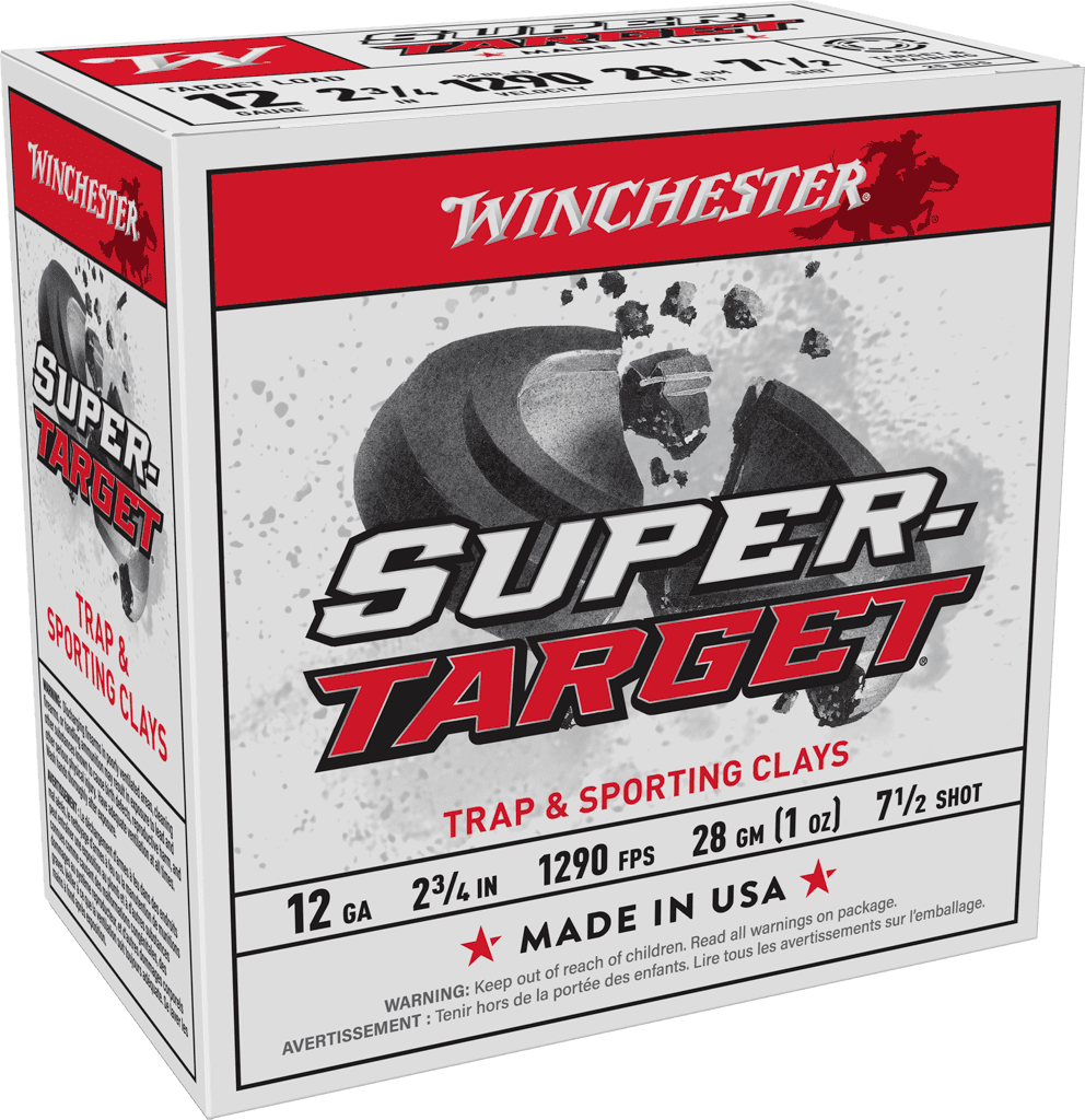 WINCHESTER 12G 2-3/4" #7.5 1OZ SPR TRGT 25RD/250RD