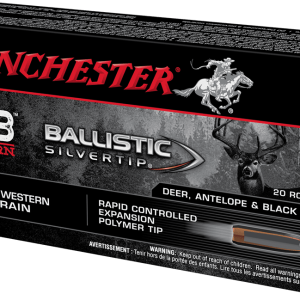 WINCHESTER BALLISTIC SILVERTIP 6.8 WESTRN 170GR 20RD BX 200RD CASE