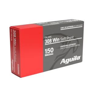 AGUILA 308WIN INTERLOCK 150GR BTSP 20RD BX 10 BOXES PER CS