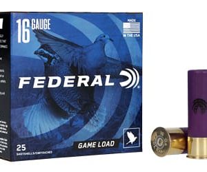 FEDERAL 16GA 2-3/4" 2-1/2DE 1OZ 7.5 25 RD/BX 10 BX/CS
