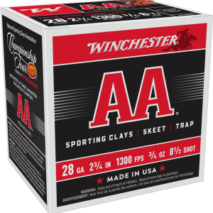 WINCHESTER 28 GA 2-3/4" #8.5 AA SUPER SPORT SC 3/4 OZ 25 RD/BX 10 BX/CS
