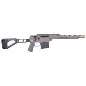 Q THE FIX 8.6BLK 12" T.B. BOLT PISTOL W/ BRACE GRAY 1-10RD MAG