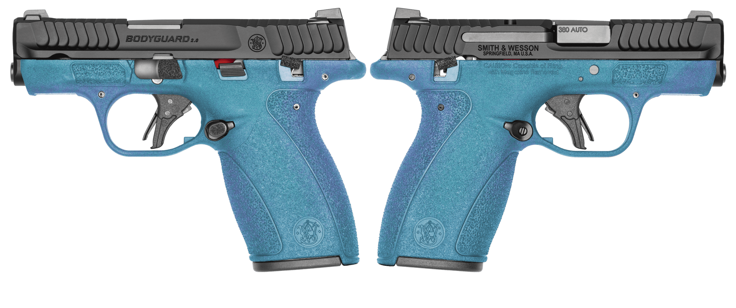 SMITH & WESSON BODYGUARD 2.0 MS 380ACP 2.75" TYPHOON SHIMMER ORION EXCLUSIVE 1-10RD 1-12RD