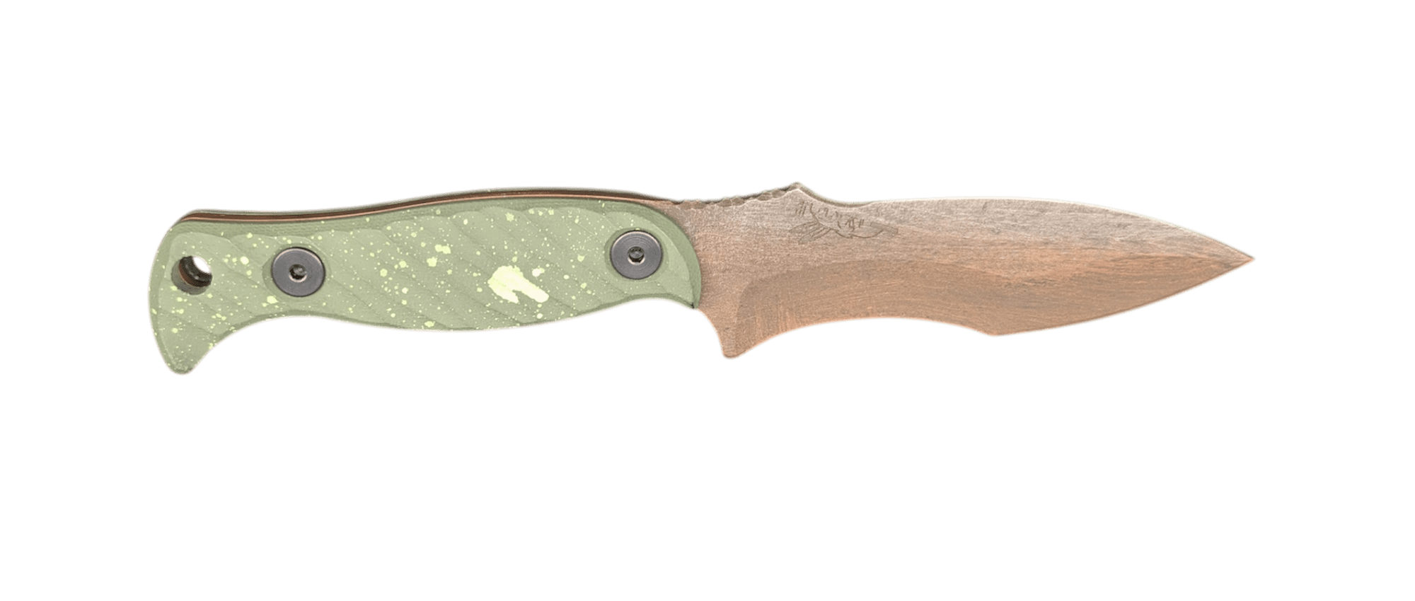HALF FACE BLADES EXTREMIS DOOMSDAY 3.5" BLADE, 7.5"OA, S45VN STEEL, MICARTA GRIP