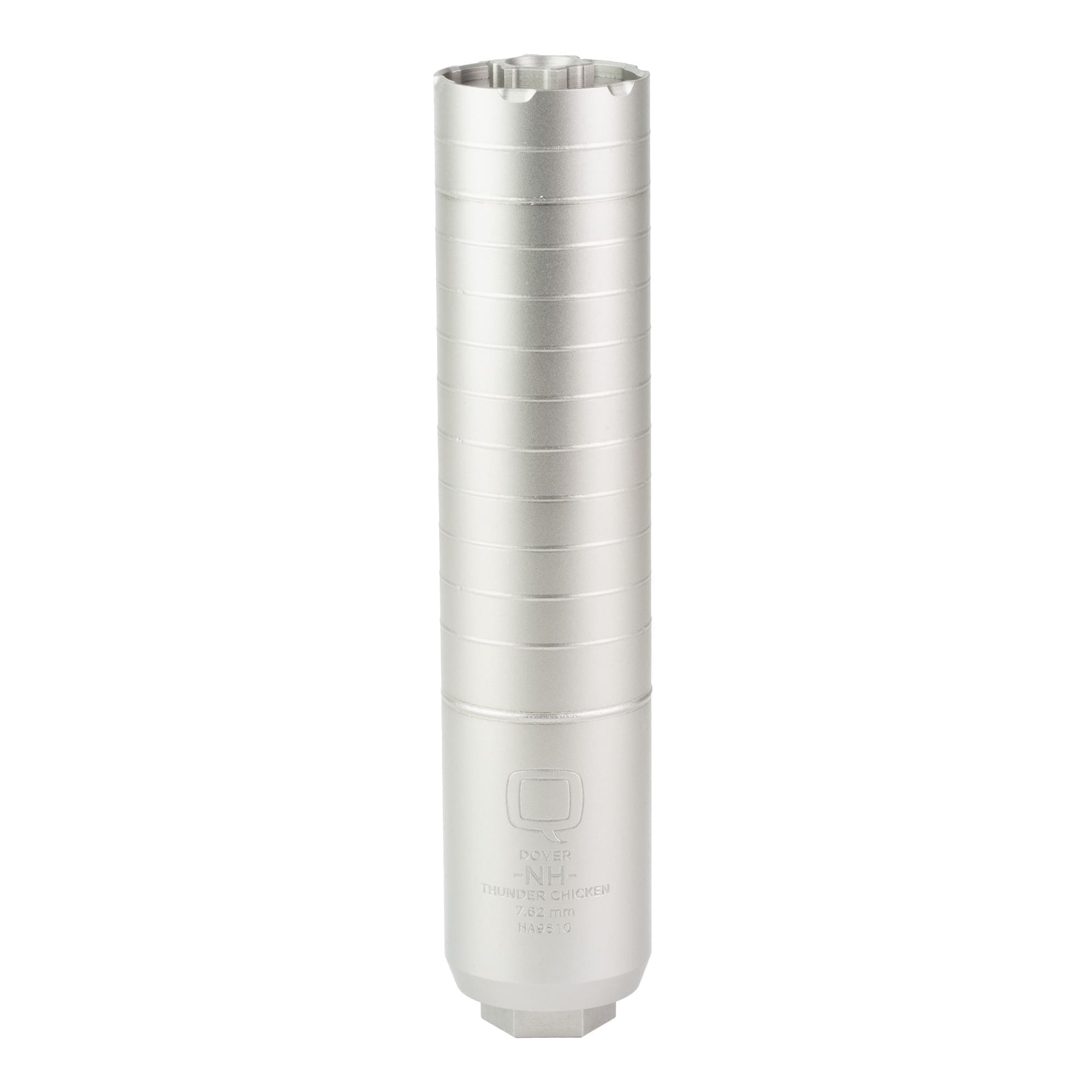 Q THUNDER CHICKEN REAR END 7.62MM SUPPRESSOR 1.75" TITANIUM QUICK DETACH