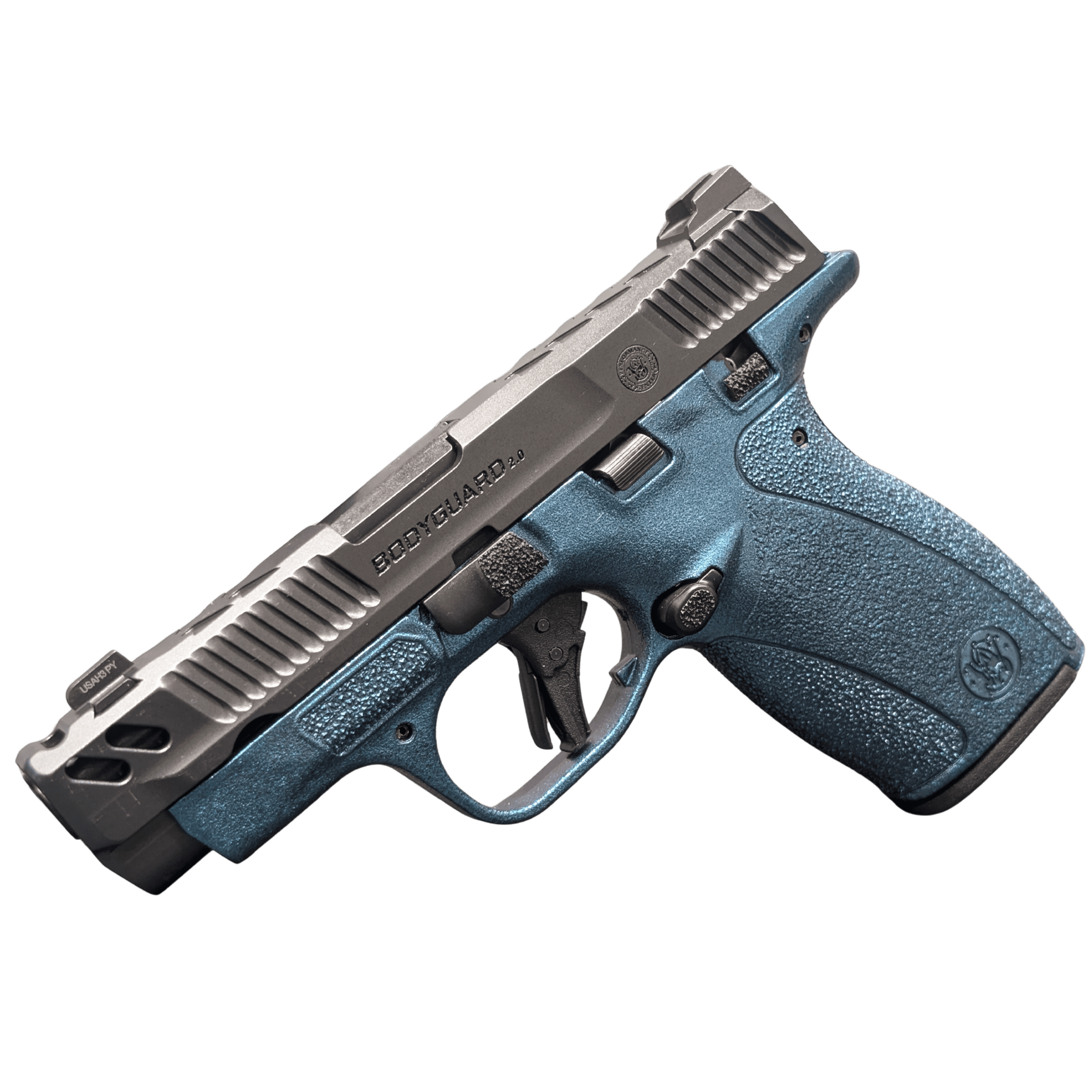 SMITH & WESSON PC BODYGUARD 2.0 CARRY COMP TYPHOON FRM 380ACP PISTOL 3.1" M.S  1-10RD, 1-12RD MAG
