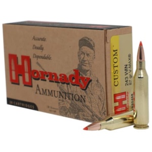 HORNADY 243 WIN 87 GR V-MAX® 20RD/BX 10BX/CS