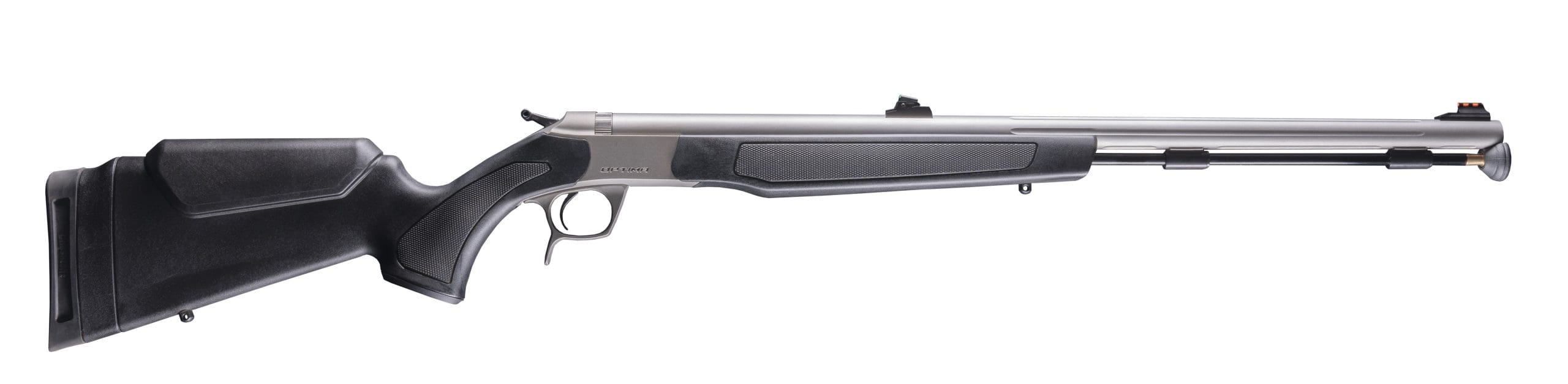 CVA OPTIMA .50CAL SS/BLK SIGHTS