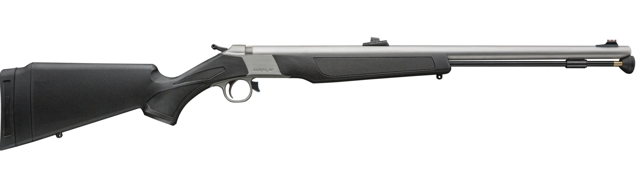 CVA WOLF V2 .50CAL SS/BLK FOS