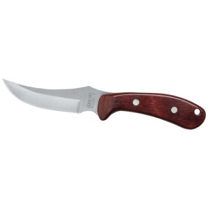 CASE KNIVES RIDGEBACK HUNTER - ROSEWOOD WITH LEATHER SHEATH