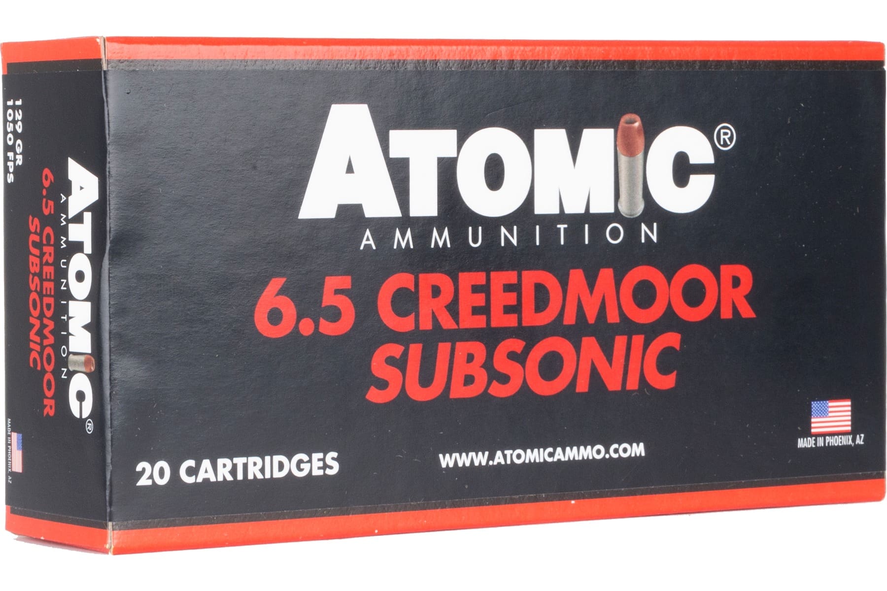 ATM 6.5CR 129GR SUB JSP 20RD