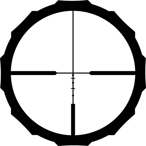 CRIMSON TRACE SCOPE BRUSHLINE - 3-9X40 BDC RIMFIRE MATTE - Image 2