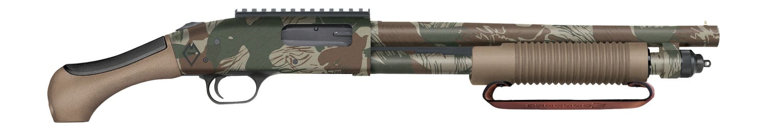 MOSSBERG 590 BLIKSEM 12/14 3" RB/FDE