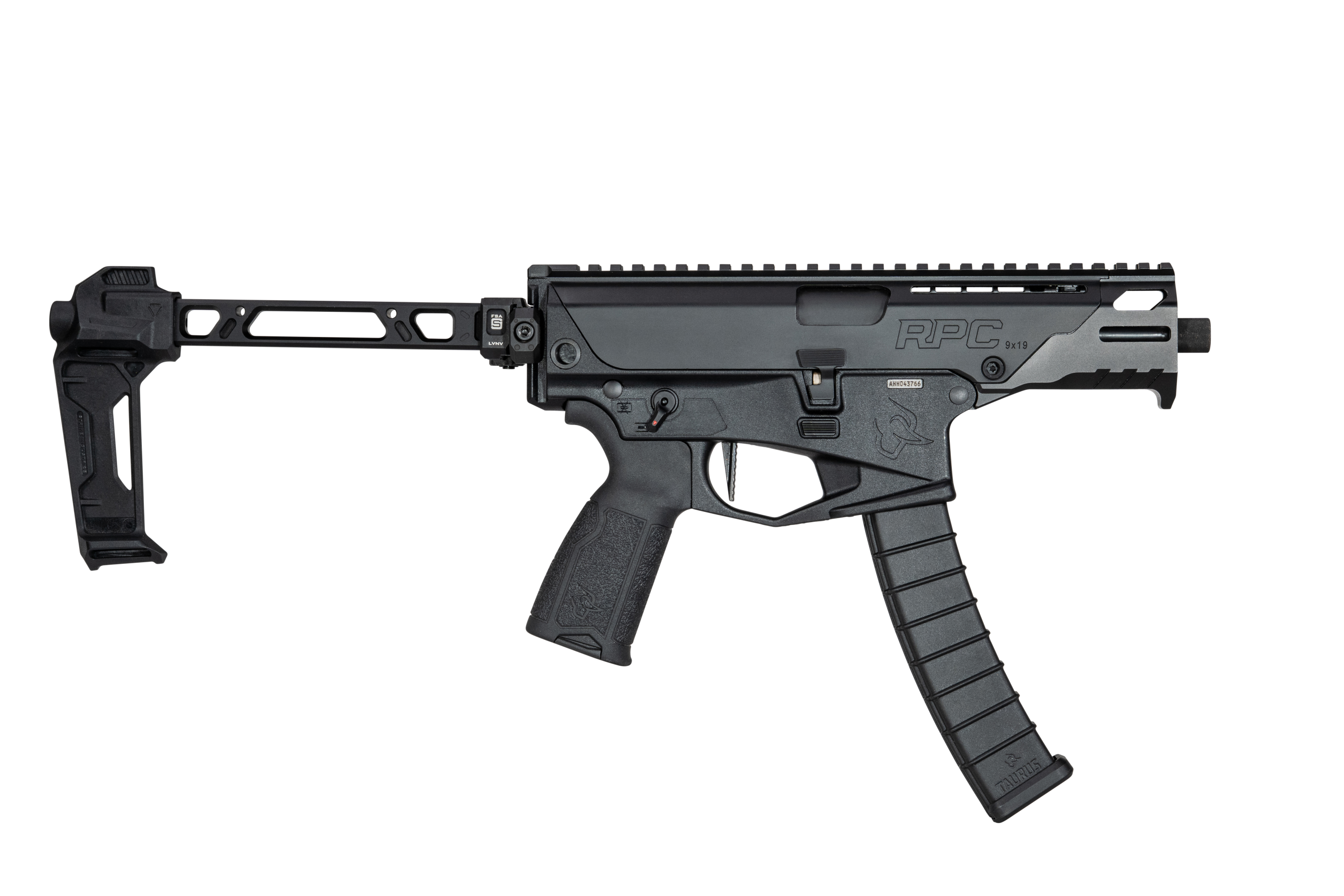 TAURUS RPC 9MM 4.5" BLK 32+1 BRACE