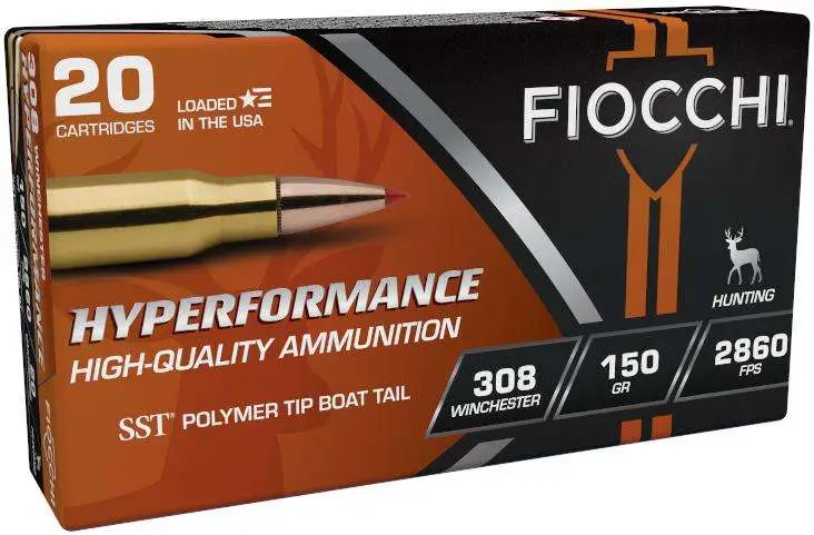 FIOCCHI 308WIN 150GR SST PLYMR TPBT