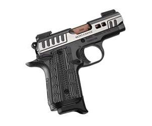 KIMBER MICRO 9 RAPIDE DUSK 9MM PISTOL 3.15" STS/BLK G10 GRIP 7RD MAG
