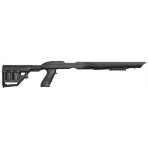 ADTAC M4 STOCK RUGER 10/22 - TACTICAL BLACK SYNTHETIC