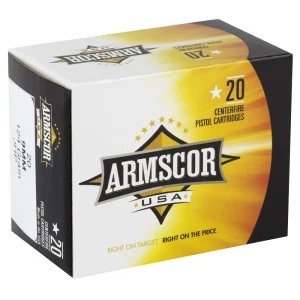 ARMSCOR USA 9MM 124GR JHP 20RD